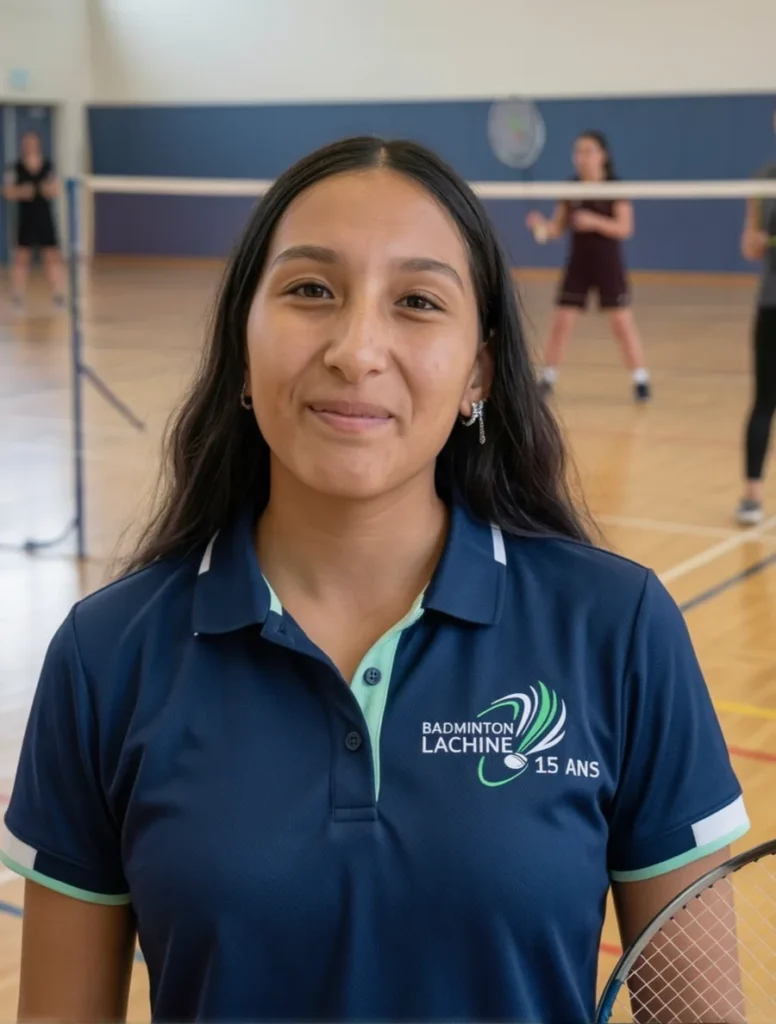 Eloise Barrera, animatrice de gymnase de Badminton Lachine
