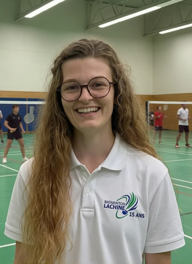 Olivia Jay, animatrice de gymnase de Badminton Lachine